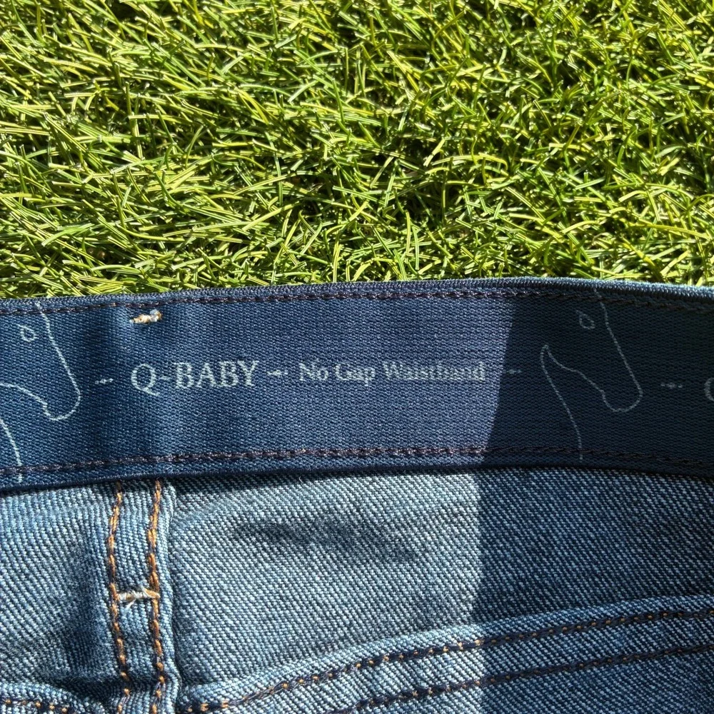 Wrangler Q-Baby Ultimate Riding Jeans Womens 5/6 29x30 Dark Wash Bootcut Denim - Picture 6 of 9
